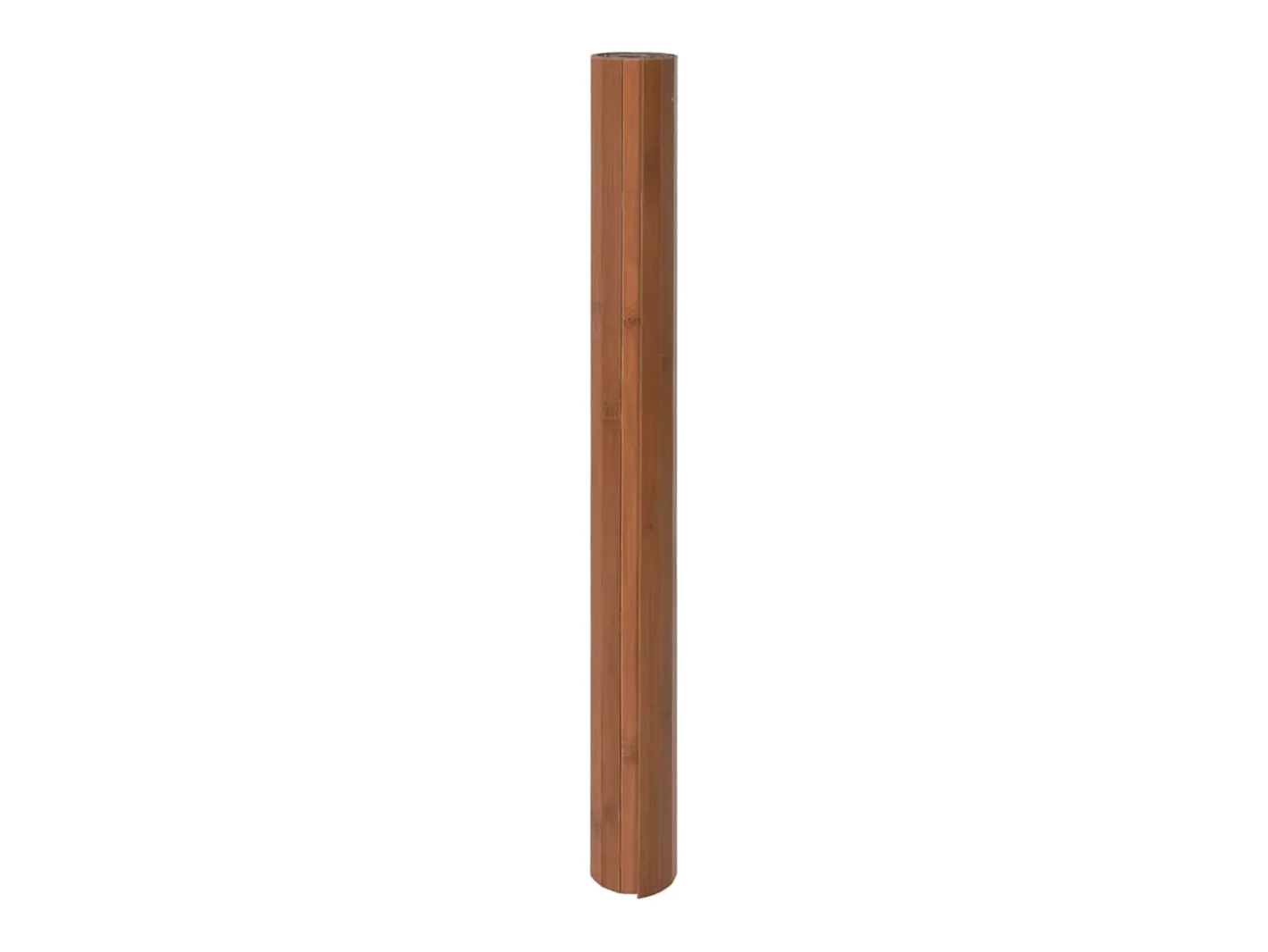 Clicnbuy Alfombra De Salón-Alfombra rectangular bambú marrón 60x100 cm Marru00f3n