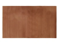 Clicnbuy Alfombra De Salón-Alfombra rectangular bambú marrón 60x100 cm Marru00f3n