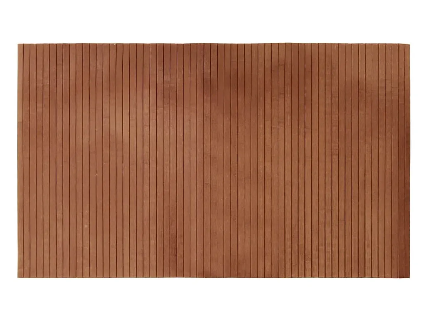Clicnbuy Alfombra De Salón-Alfombra rectangular bambú marrón 60x100 cm Marru00f3n