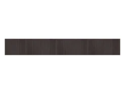 Clicnbuy Alfombra De Salón-Alfombra rectangular bambú marrón oscuro 70x500 cm Marru00f3n