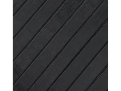 Clicnbuy Alfombra De Salón-Alfombra rectangular bambú 70x200 cm Gris