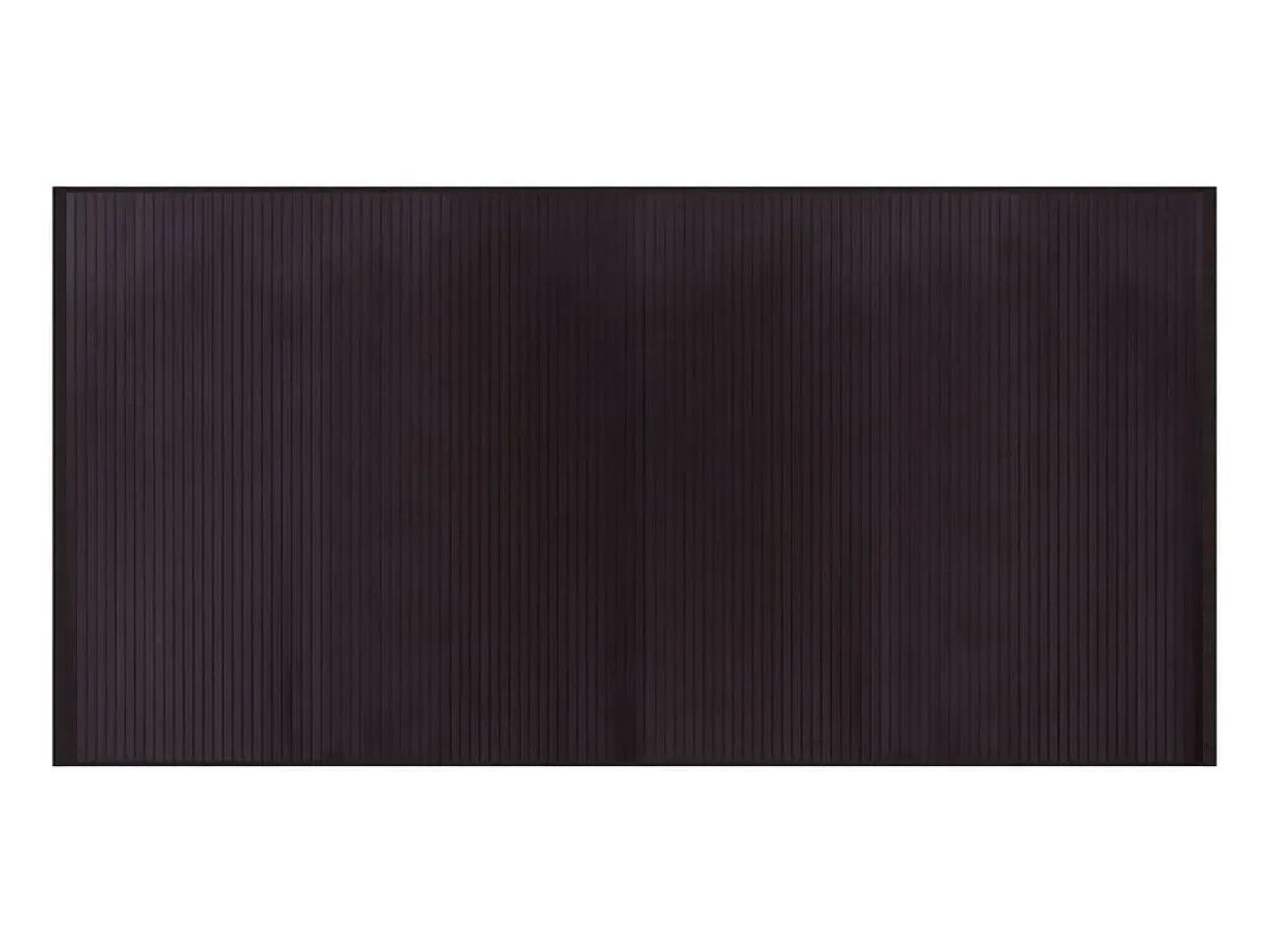 Sale Clicnbuy Alfombra rectangular bambú marrón oscuro 100x200 cm Marru00f3n