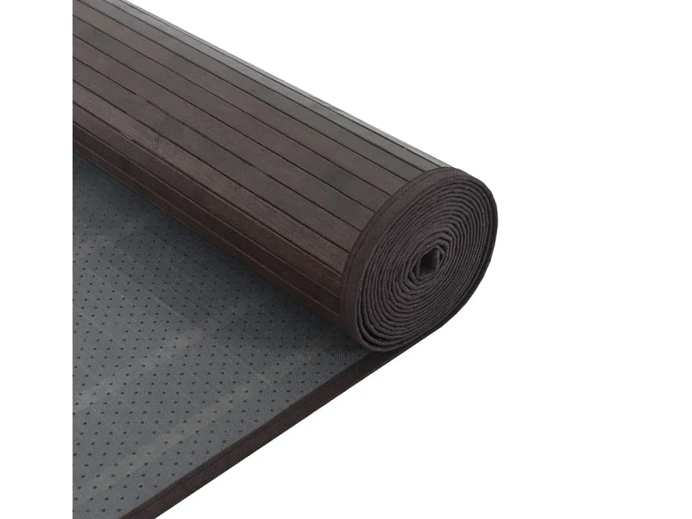 Sale Clicnbuy Alfombra rectangular bambú marrón oscuro 100x200 cm Marru00f3n