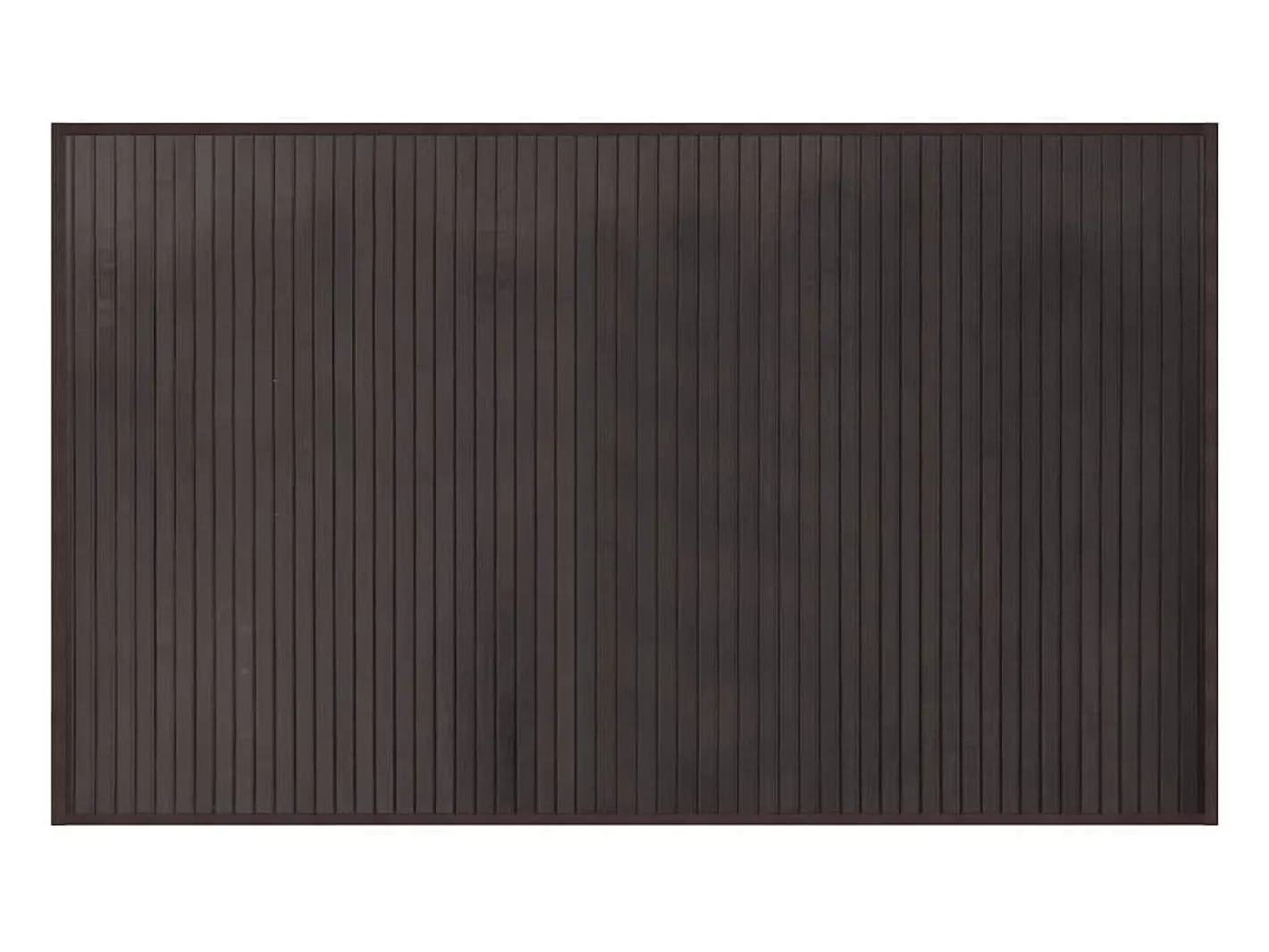 Clicnbuy Alfombra De Salón-Alfombra rectangular bambú marrón oscuro 60x100 cm Marru00f3n