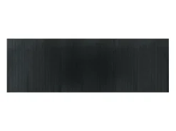 Clicnbuy Alfombra De Salón-Alfombra rectangular bambú 100x300 cm Gris