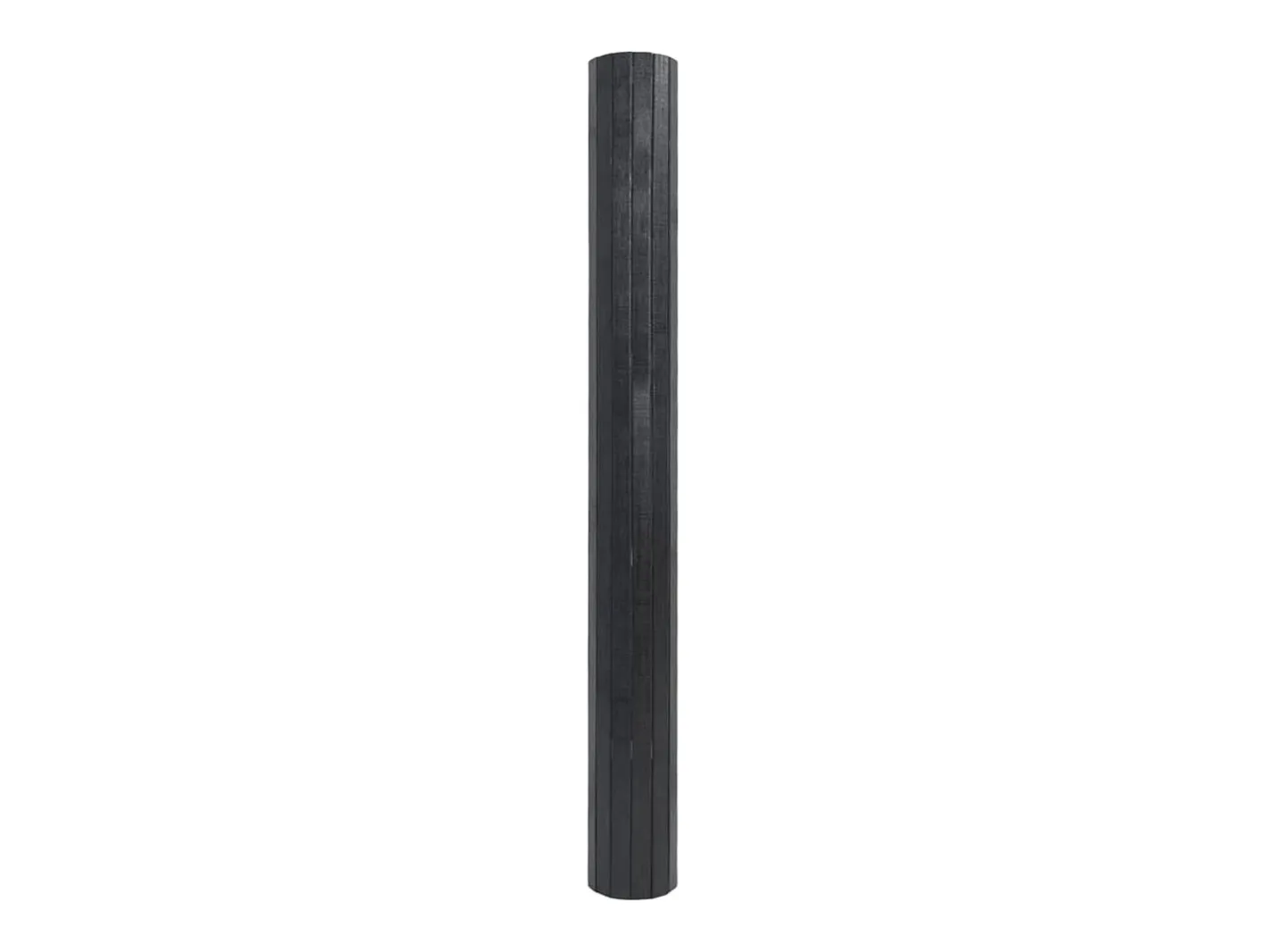 Clicnbuy Alfombra De Salón-Alfombra rectangular bambú 100x300 cm Gris