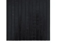 Outlet Clicnbuy Alfombra rectangular bambú 70x500 cm Negro