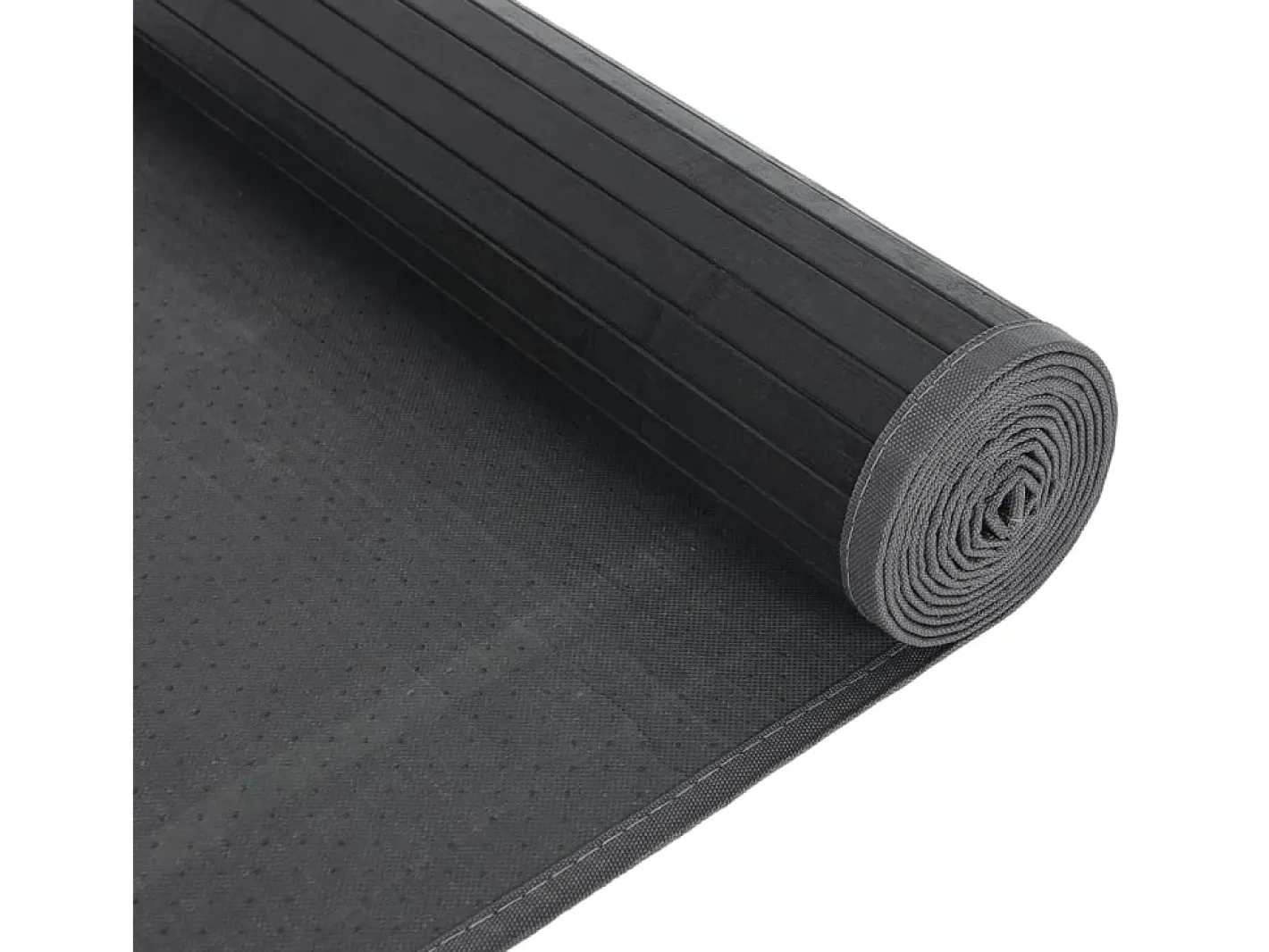 Clicnbuy Alfombra rectangular bambú 80x100 cm Gris Online