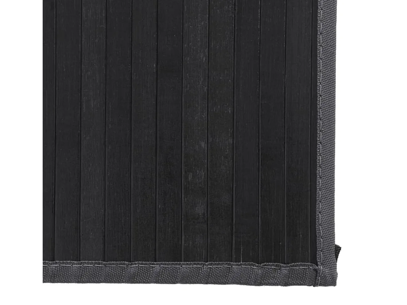 Clicnbuy Alfombra rectangular bambú 80x100 cm Gris Online