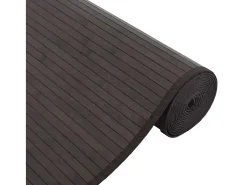 Hot Clicnbuy Alfombra rectangular bambú marrón oscuro 80x200 cm Marru00f3n