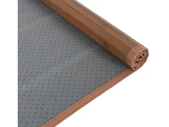 Sale Clicnbuy Alfombra rectangular bambú marrón 80x100 cm Marru00f3n