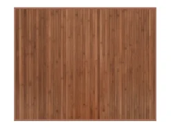 Sale Clicnbuy Alfombra rectangular bambú marrón 80x100 cm Marru00f3n