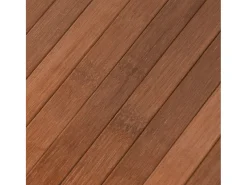 Sale Clicnbuy Alfombra rectangular bambú marrón 80x100 cm Marru00f3n