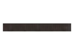 Sale Clicnbuy Alfombra rectangular bambú marrón oscuro 60x500 cm Marru00f3n