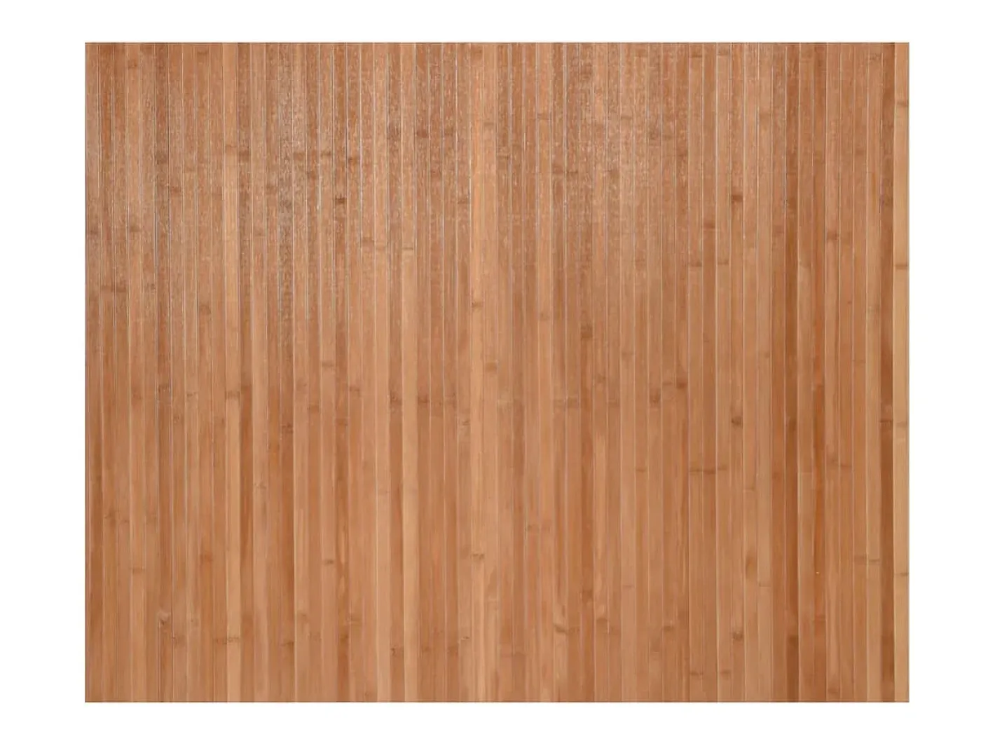 Clicnbuy Alfombra rectangular bambú color natural 80x100 cm Marru00f3n Hot