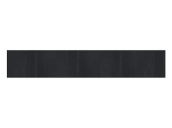 Hot Clicnbuy Alfombra rectangular bambú 70x400 cm Negro