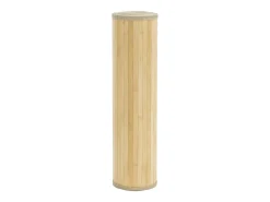 Hot Alfombra rectangular de bambú natural claro 60x200 cm Beige