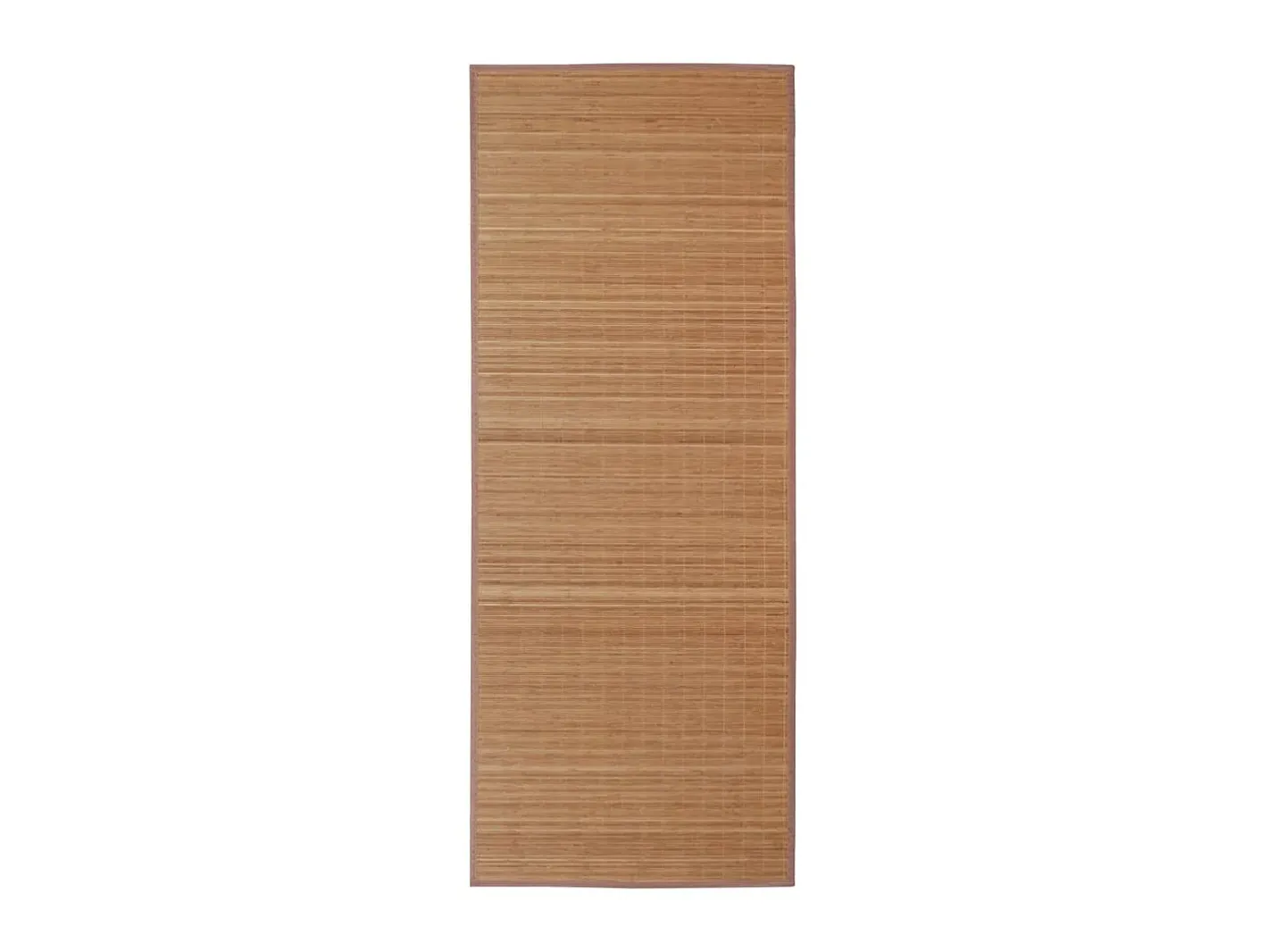 Alfombra rectangular de bambú marrón 120 x 180 cm ES27485 Marru00f3n Discount