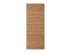 Outlet Alfombra rectangular de bambú marrón 150 x 200 cm ES94209 Marru00f3n