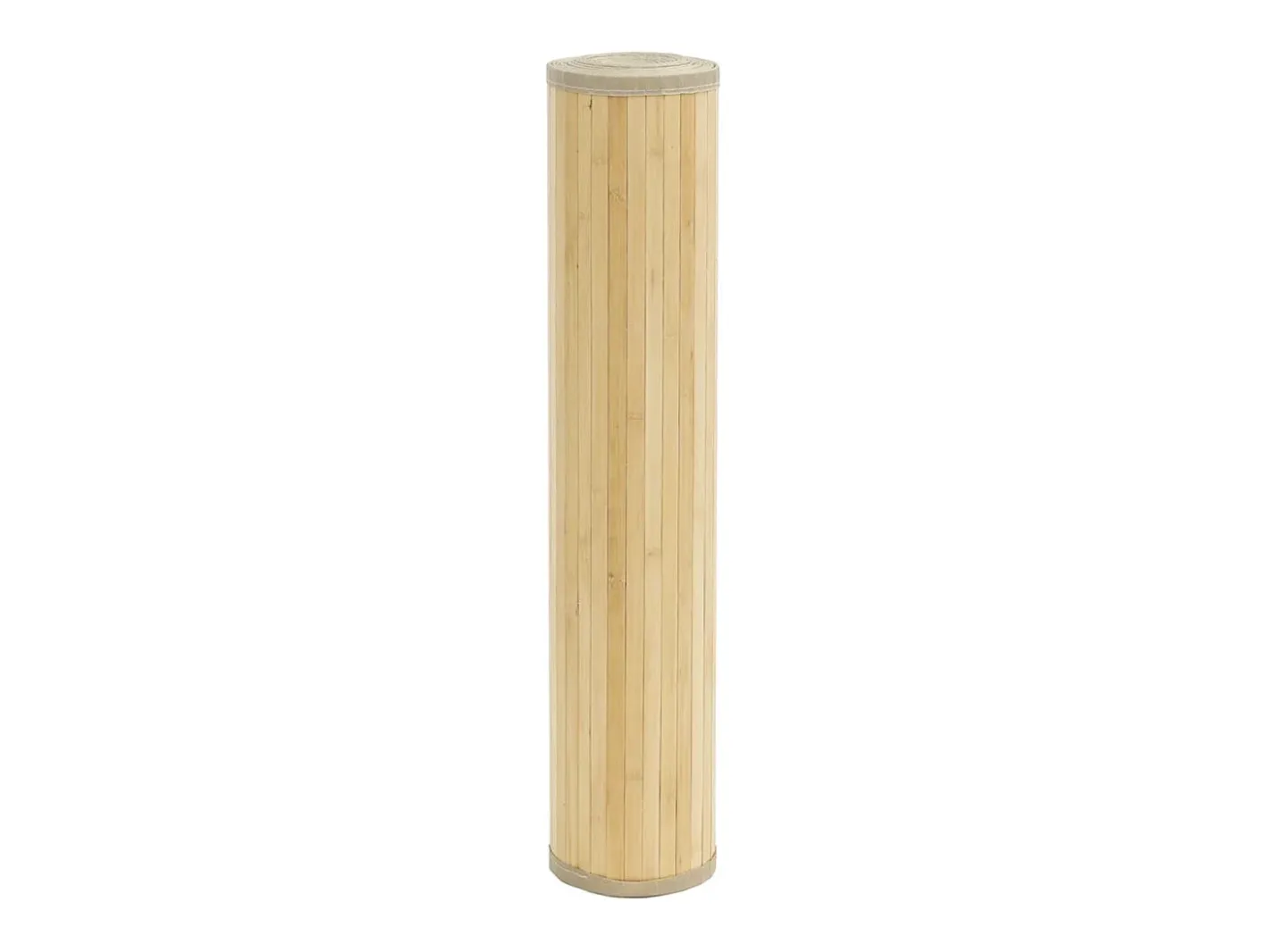 Alfombra rectangular de luz natural 100x300 cm bambú Beige Online