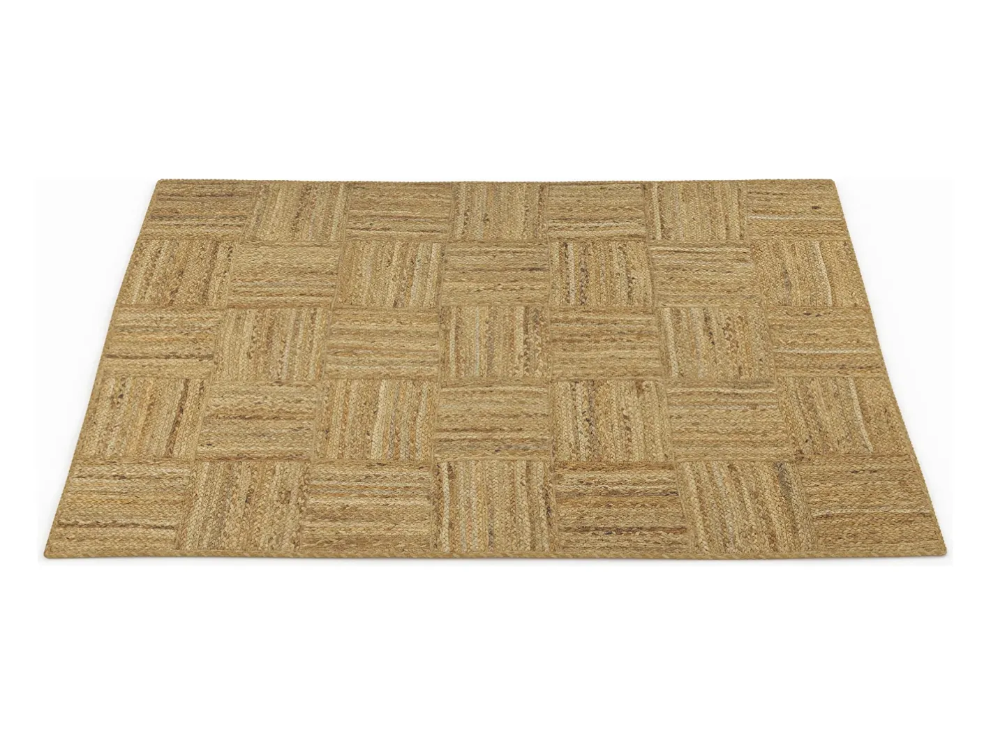 Rendez-Vous Déco Alfombra rectangular de yute 120 x 150 cm - Kara Beige Outlet