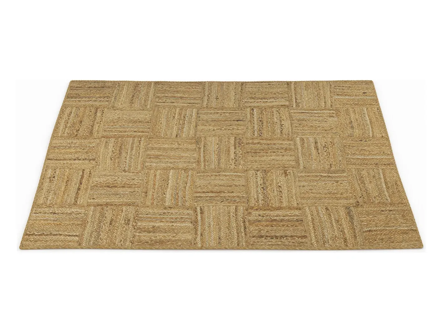 Rendez-Vous Déco Alfombra rectangular de yute 120 x 150 cm - Kara Beige Outlet