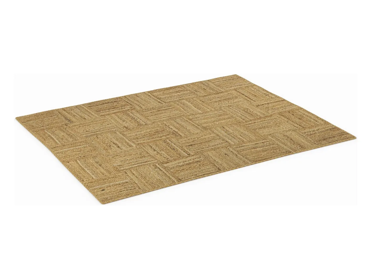 Rendez-Vous Déco Alfombra rectangular de yute 120 x 150 cm - Kara Beige Outlet