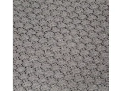 Alfombra De Cocina-Alfombra rectangular 160x230 cm Algodón Gris