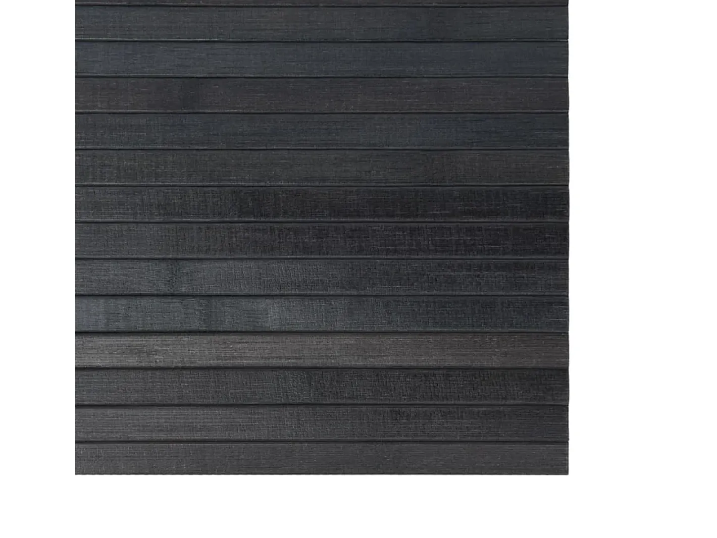 Hot Alfombra rectangular 100x100 cm bambú Gris