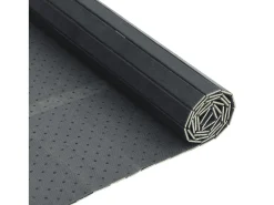 Hot Alfombra rectangular 100x100 cm bambú Gris