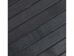 Alfombra De Cocina-Alfombra rectangular 70x200 cm bambú Gris