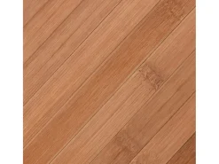 Online Alfombra rectangular natural de bambú 80x200 cm Marru00f3n