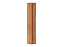 Alfombra rectangular natural de bambú 70x100 cm Marru00f3n