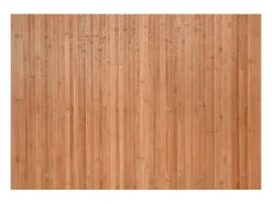 Alfombra De Cocina-Alfombra rectangular natural de bambú 70x100 cm Marru00f3n
