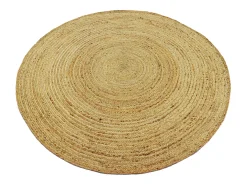 OZAIA Alfombra redonda - 100% yute trenzado - D. 200 cm - Natural - JAIPUR Color natural claro Sale