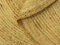 OZAIA Alfombra redonda - 100% yute trenzado - D. 200 cm - Natural - JAIPUR Color natural claro Sale
