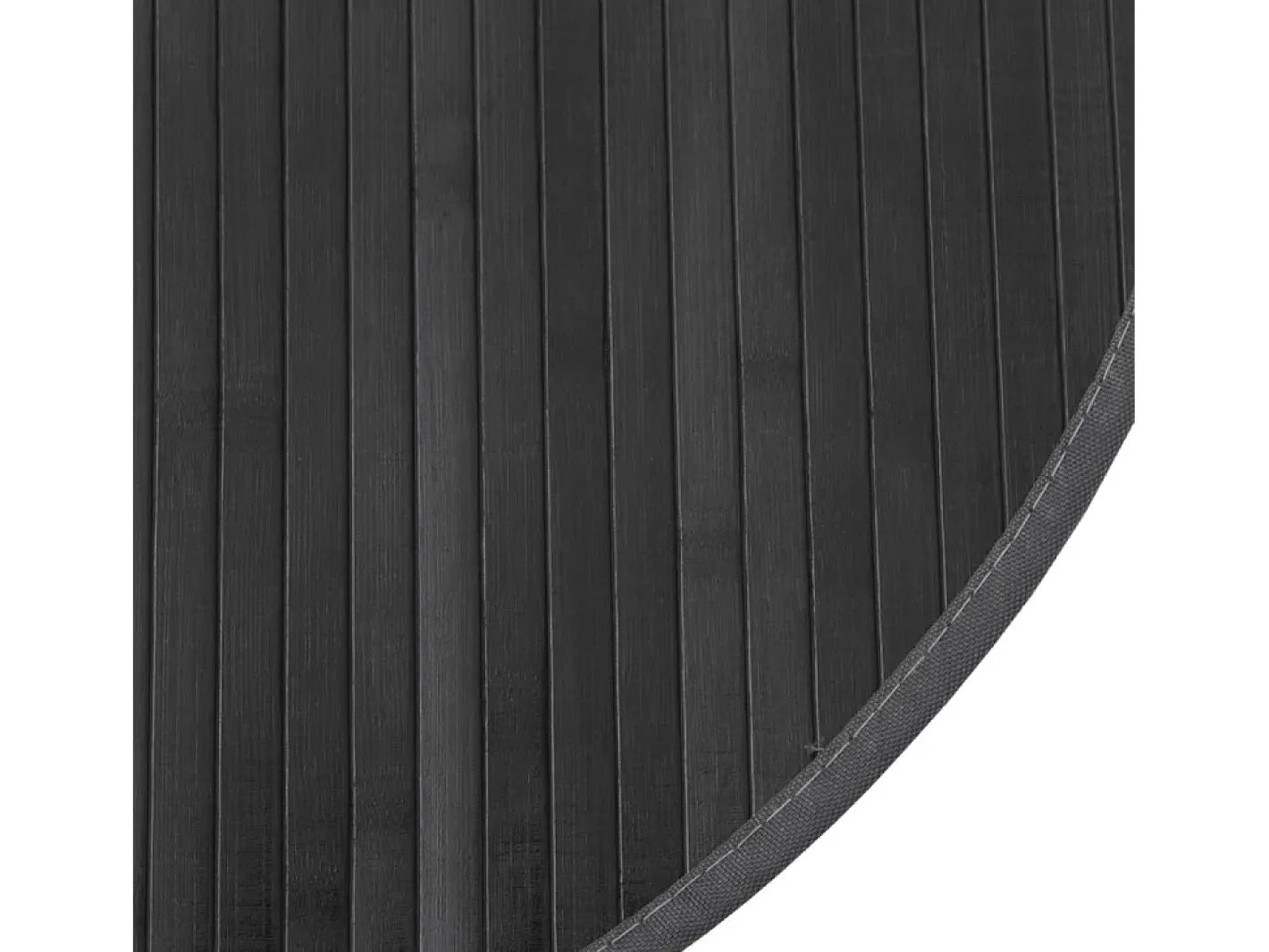 Online Clicnbuy Alfombra redonda bambú 60 cm Gris