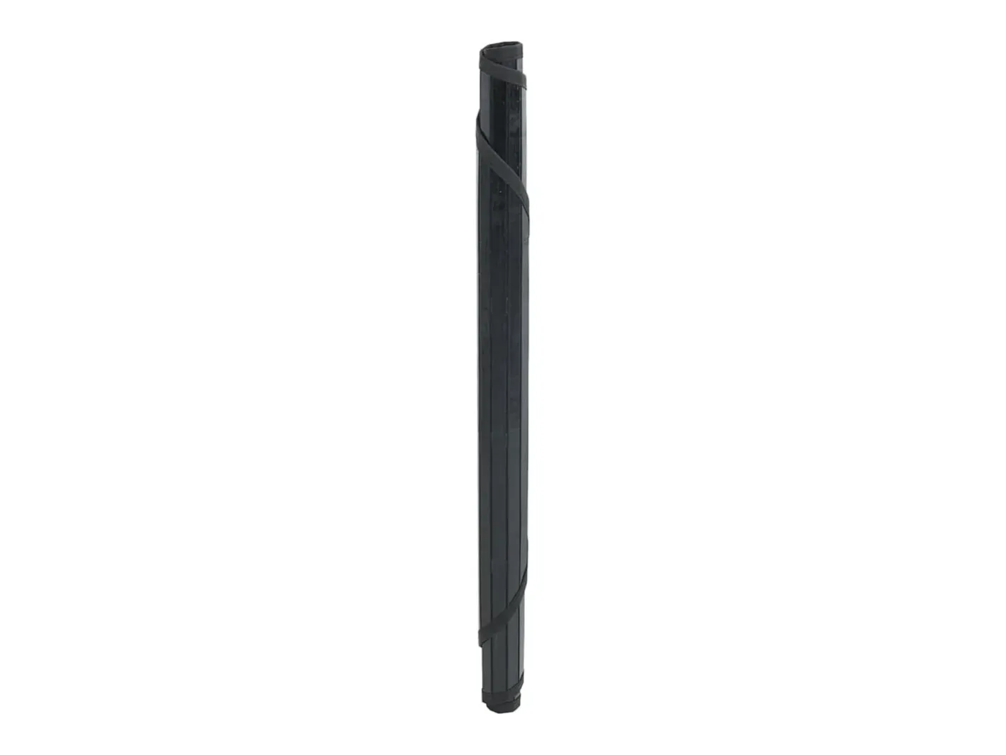 Clicnbuy Alfombra redonda bambú 100 cm Negro Online