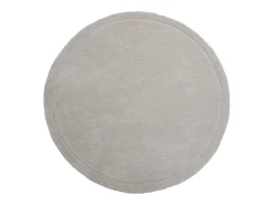 Online Vente-unique Alfombra redonda de pelo medio, 200 x 200 cm, , VELINA Topo