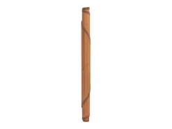 Alfombra redonda marrón de bambú de 60 cm Marru00f3n Discount