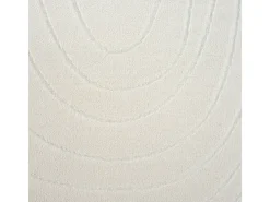 New the carpet Alfombra Rio ala estar antideslizante océano, , 120 x 160 cm Crema