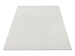 the carpet Alfombra De Salón-Alfombra Rio ala estar antideslizante océano, , 140 x 200 cm Crema