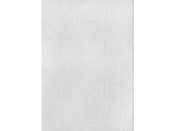 the carpet Alfombra Rio ala estar antideslizante arco, Blanquecino, 200 x 280 cm Blanco roto