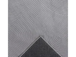 the carpet Alfombra Rio ala estar antideslizante arco, , 140 x 200 cm Gris