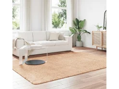 Alfombra shaggy de pelo largo NAVARRA 200x290 cm poliéster Beige Online