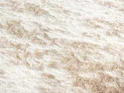 OZAIA Alfombra shaggy de pelo largo ultra suave - 160 x 230 cm - - DOLCE Beige Hot