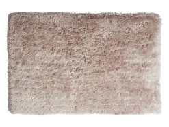 Vente-unique Alfombra shaggy de pelo largo - 200 x 290 cm - Topo - ARDELA Topo / Beige