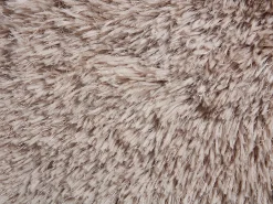 Vente-unique Alfombra shaggy de pelo largo - 200 x 290 cm - Topo - ARDELA Topo / Beige