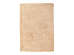 Alfombra shaggy de pelo largo NAVARRA 120x170 cm poliéster Beige Sale