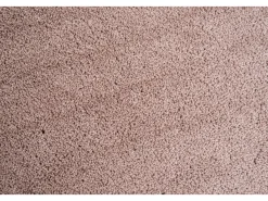 Outlet Alfombra Shaggy tejida a mano 100x100 cm Cozy Beige